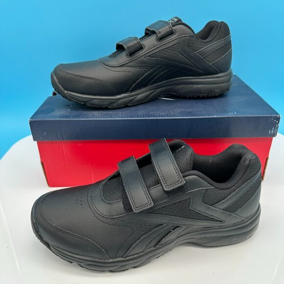 NWOT Reebok Men's‎ Work N Cushion 4.0 KC FU7365 Shoes, Size 11, Black/Cold Grey5 - Picture 1 of 11